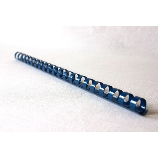 Bind2Go Blue Plastic Binding Comb 21 Ring A4 25x (8mm)