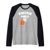 Swish Basketball Swish Raglan Baseball Tee