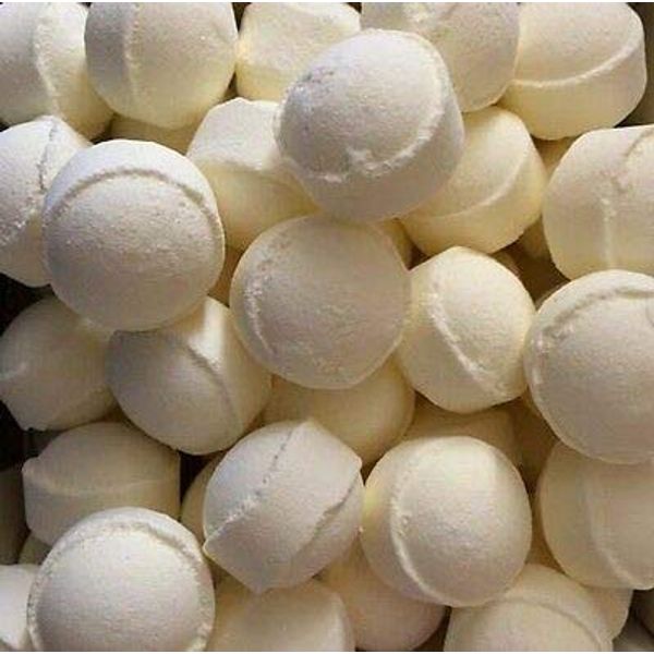 Mini Bath Bombs - 24 Fragrances - (TOFFEE APPLE / 100 BATH BOMBS)