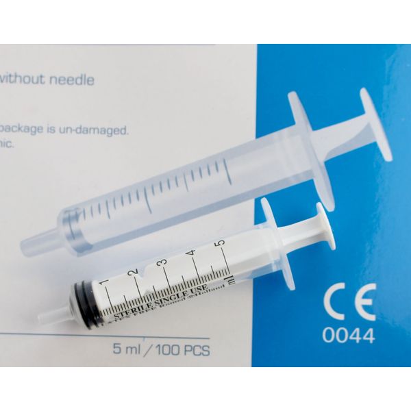 Romed Disposable Syringes 3-Piece 5 ml 1 x 100 Pieces