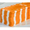 Square Casino Chips No Numbers [20 Pieces] Poker Chips (Orange)
