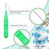 350 Pieces Interdental Brush Tooth Floss Tooth Cleaning Tool Toothpick Dental Tooth Flossing Head Oral Dental Flosser Teeth Soft Dental Picks Refill Dental Flosser Toothpick Cleaners (Mixed Color)