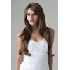 Long brown wig with loose waves: Mandy dark brown #4