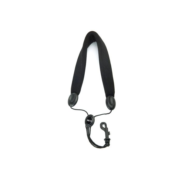 D'Addario D'Addario Saxophone Neck Strap - For Alto Saxophone & Soprano Saxophone - Padded Sax Neck Strap - Snap Hook,Black,SJA18