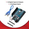 AZDelivery Compatible with ATmega328P CH340 Microcontroller Board 16MHz 5V Compatible with ATmega328, with USB Cable, Compatible with Boards Including E-Book!