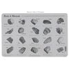 Painless Learning 3 Placemat Bundle: Dinosaurs, Solar System, Rocks and Minerals