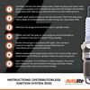 Autolite Iridium XP Automotive Replacement Spark Plugs, XP6203 (4 Pack)