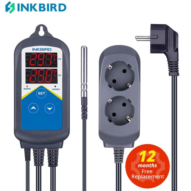 Inkbird ITC-310T-B Programmable 12 Stage Temp. Controller