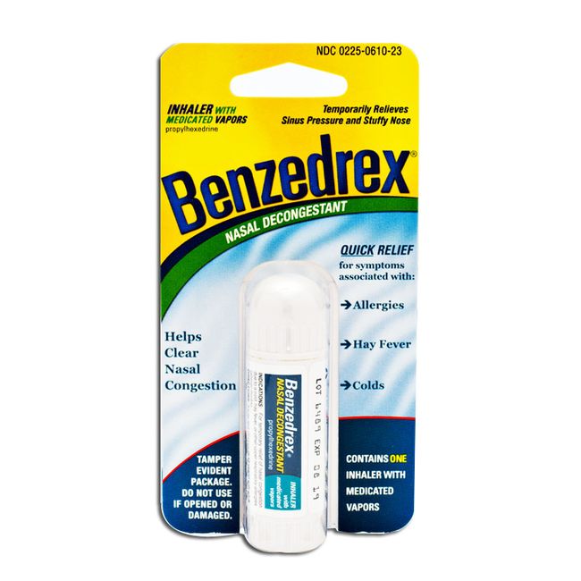 Benzedrex Nasal Decongestant Inhaler     12 PACK