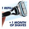 Gillette SkinGuard Sensitive Razor Blade Refills for Men,  8 Blades