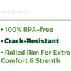 Comfy Package [16 oz. - 240 Count Clear Disposable Plastic Cups - Cold Party Drinking Cups