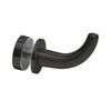 CRL DRH1MBL Matte Black Designer Robe Hook