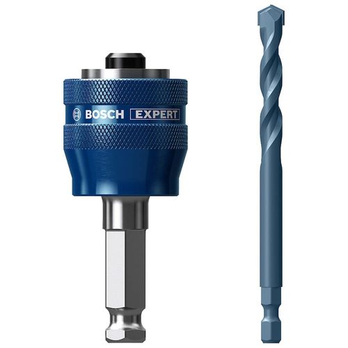 Bosch Professional 2x Expert Power Change Plus Hole Saw System Adapters (Ø 8,5 mm, Accessories Rotary Impact Drill)