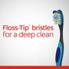 Colgate 360 Total Advanced Floss-Tip Bristle Toothbrush, Full Head Soft