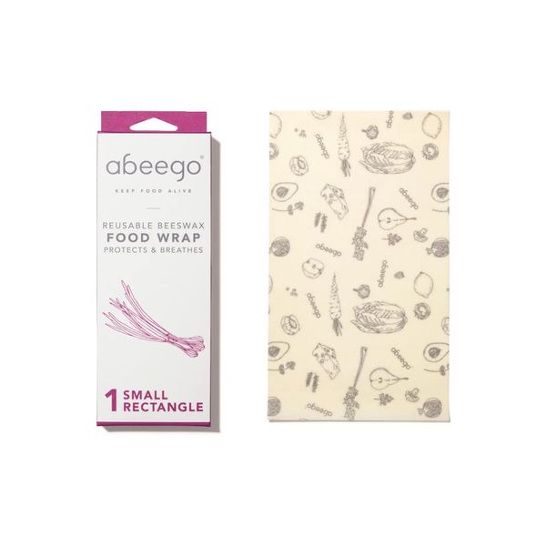 abeego Beeswax Wrap Small Rectangle
