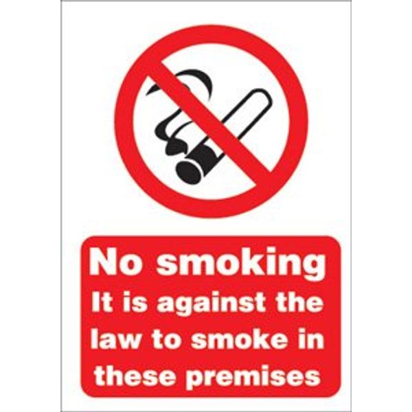 Stewart Superior Sign No Smoking A5 PVC Ref SB003