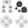 4 Sets Silicon Conductive Button Pads Controller Button Replacement Repair Part Compatible with Sony Playstation 4 PS4 Controller