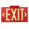 Glo Brite Single-Sided PF100 Exit Signs