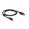 Delock Kabel Displayport 1.2 Stecker > Displayport Stecker 4K 2 m