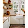 Amerdeco 10 Pack 1.3" (32mm) Brushed Gold Cabinet Knobs Modern Drawer Knobs for Kitchen, Dresser, and Bathroom Cabinets