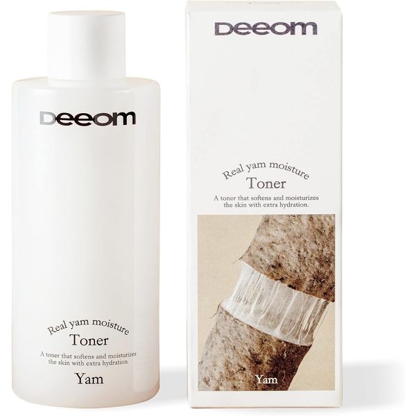 Deeom Real Yam Moisture Skin Toner, Softens and Moisturizes Skin, Extra Hydration for Dryness Face, 300ml 10.58 fl oz