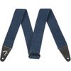 Genuine Fender Supersoft Strap Blue, 2"