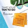 L'Oreal SUBLIME BRONZE Self-Tanning Towelettes For Body Medium Natural Tan 6 Each (Pack of 2)