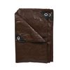 Stansport Light-Duty Rip-Stop Tarp 8' x 10' - Brown (U-810)