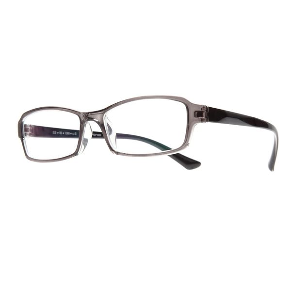 [Aspherical Lens] Magnifier Magnifier Magnifier 1.5x (+2.0 Equivalent) Blue Light Cut [L5043C05x15] Frame Color CLEARGREY Glasses Magnifying Glass Magnifying Glass Magnifying Glass Magnifying Glass