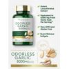 Odorless Garlic Softgels 8000 mg | 300 Count | High Potency Formula | by Carlyle