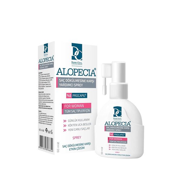 Alopecia Kadın Deri Spreyi 60 ml