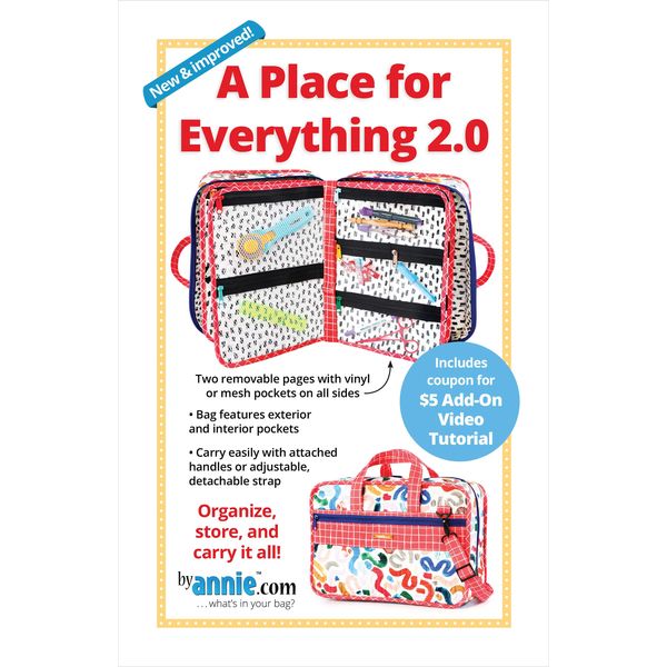 Annie by Annie Patterns, Place for Everything (PBA207-2)