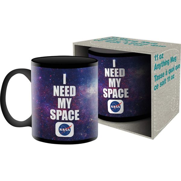 Aquarius NASA- I Need My Space 11 oz Boxed Ceramic Mug