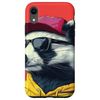 iPhone XR Cool Badger with Sunglasses Case