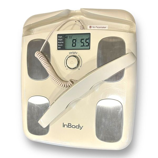 InBody H20N Smart Full Body Composition Analyzer Scale Beige Bluetooth Dial