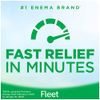 Fleet Laxative Saline Enema for Constipation | 4.5 fl oz | Pack of 6