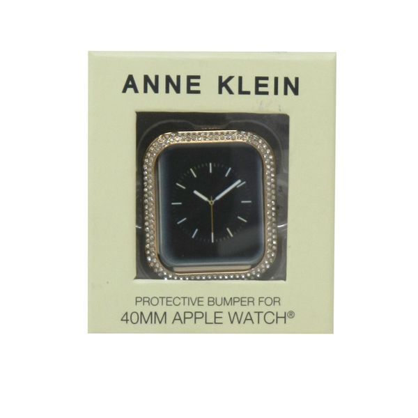 Anne Klein Premium Fashion Protective Bumper For Apple Watch Rose Gold 40MM