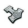 Thors Hammer Viking PVC Airsoft Paintball Cosplay Patch