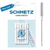 SCHMETZ | 5 Sewing Machine Needles | Super Stretch | HAX1 SP | Size 65/9