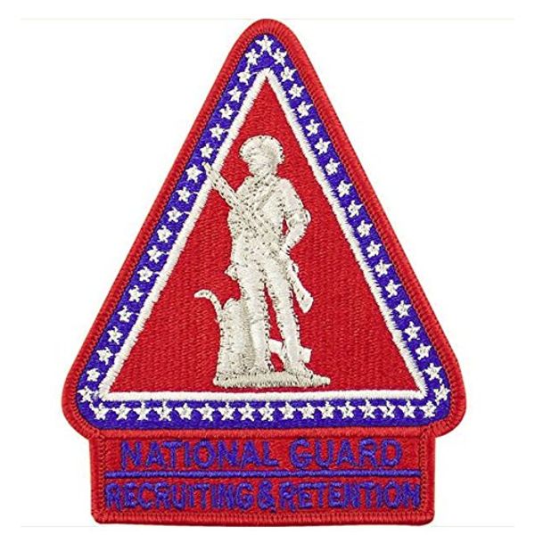 Army Patch: National Guard Recruiting and Retention - color