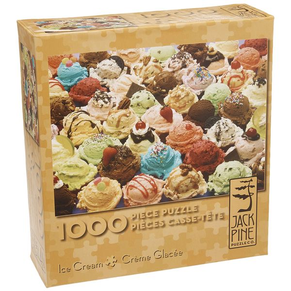 Cobblehill 70035 JackPine Puzzles 1000 Ice Cream Various