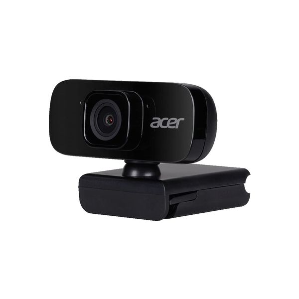 Acer FHD Webcam (2 Megapixel, 30 FPS, Integrated Mic, Compatible with Win, Linux, Mac and Android) Black