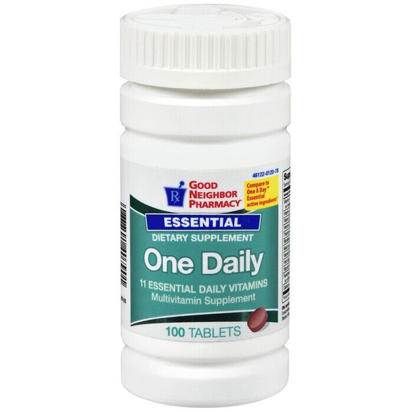 GNP ONE DAILY ESSENTIAL TAB 100   multivitamin ORAL TABLET