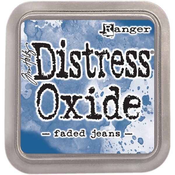 Ranger Tim Holtz Distress Oxide Ink Pad Faded Jeans, 40gr