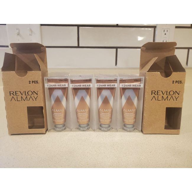 Revlon Almay Velvet Foil Cream Shadow Golden Vibes .36oz (2-pks of 2)