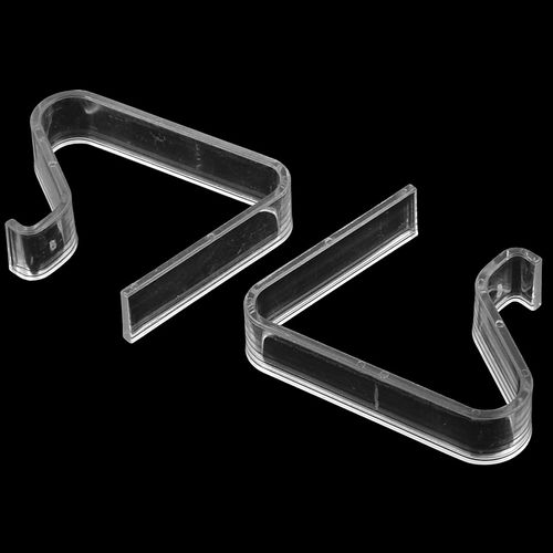 uxcell 8 Pcs Plastic Tablecloth Clips Tablecloths Stoppers for Tabletops 1.4-2 inches (3.5-5 cm) Clear Firm Non-Slip