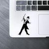 Medium 100mm 'Tap Dancer' Transparent/Clear Sticker Decal for Windows/Cars/Walls (DC00143329)