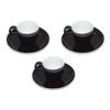 Espresso Cup with Saucer 0.1 Litre Black Set