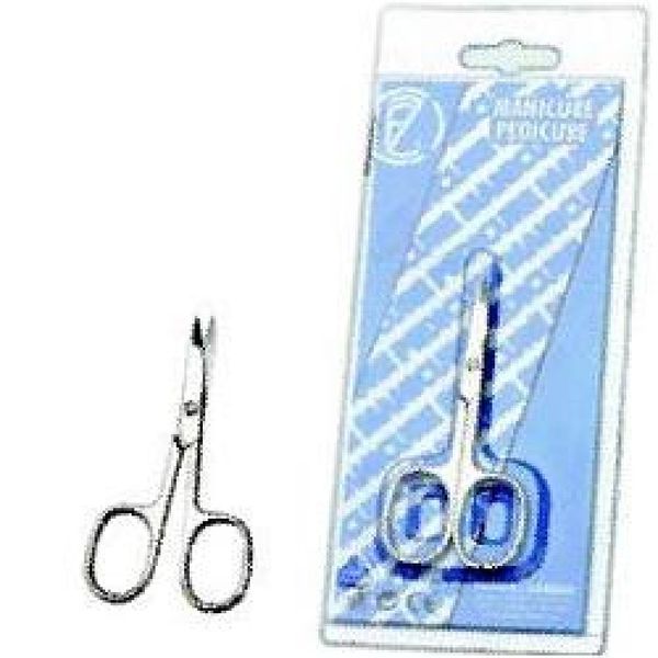 Nail scissors blade curve