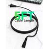 Tomatosd 6ft UL AC Cable Compatible with Igloo Beverage Electric Mini Fridge Refrigerator Power Cord